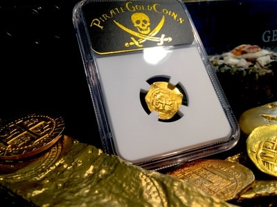 Mexico  1 Escudo  1690 "Jewel Cross 1715 Plate Fleet- 300th Anniversary Find"  NGC 55 5