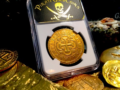 Spain 8 Escudos 1701 "Only 1 Known - Die Variety"  NGC 58 10