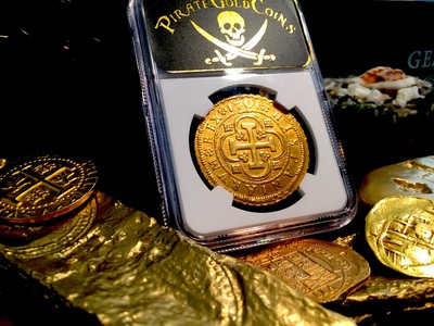 Spain 8 Escudos 1701 "Only 1 Known - Die Variety"  NGC 58 11