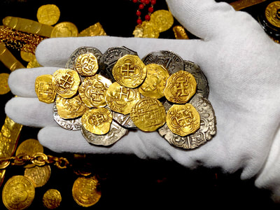 Spain 2 Escudo 1617 "Full Date" NGC 50 Pirate Gold Coins Treasure 7