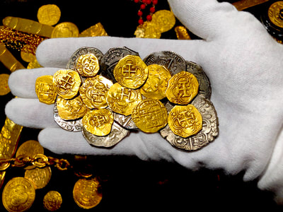 Spain 4 Reales 1615 "Full 4 Digit Date" NGC 35​ Pirate Gold Coins 7