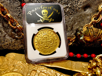 Spain 8 Escudos 1704 "Incredibly Struck Date" NGC 55 3