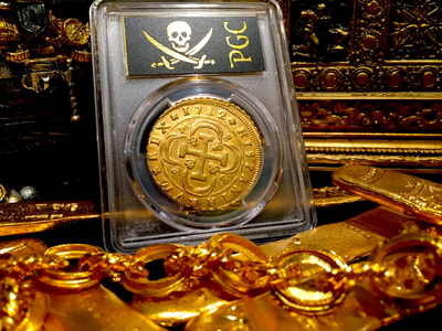 Spain  8 Escudos  1712  "Only a few Known- All Varieties"  PCGS 58 4