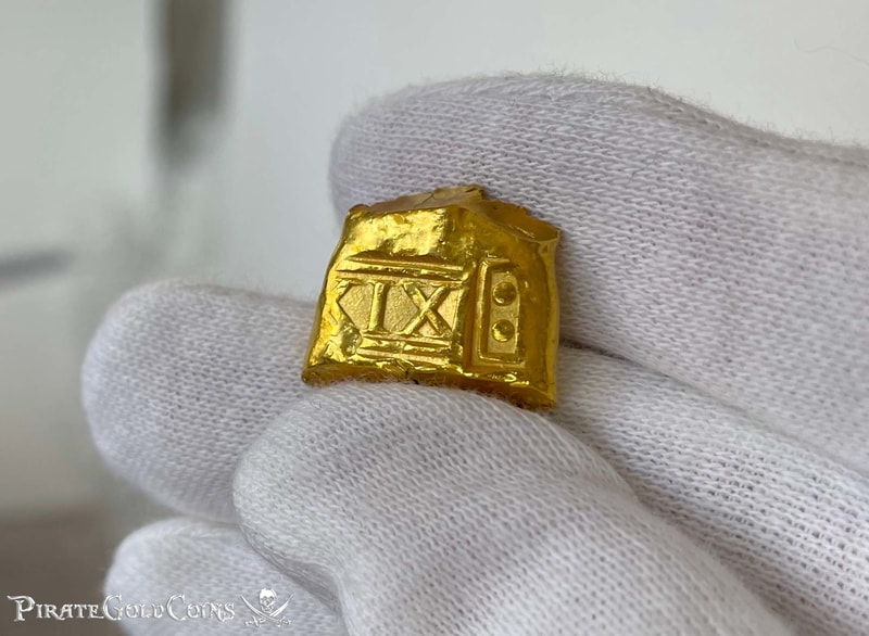 Golden Fleece 1550 Shipwreck Gold Bar Clip (14.24 grams) 11