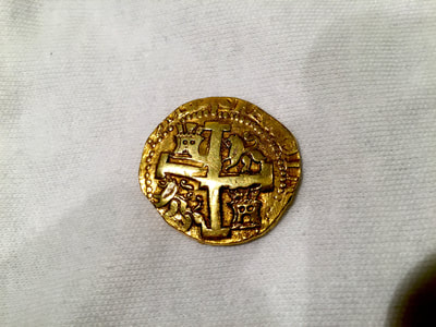 Peru  8 Escudos  1747  "La Luz Shipwreck Era" 8