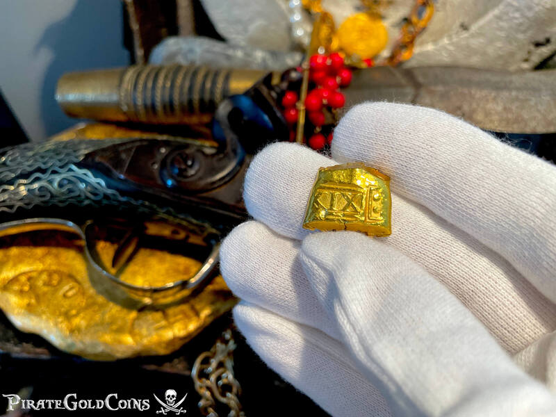 Golden Fleece 1550 Shipwreck Gold Bar Clip (14.24 grams) 15