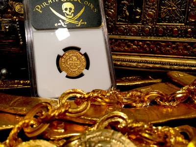 Spain  1 Escudo 1607 "Finest of 5 Known!"  NGC 65 8