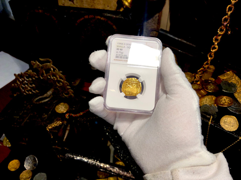 Spain 2 Escudos 1590 "Dated" NGC 40 6