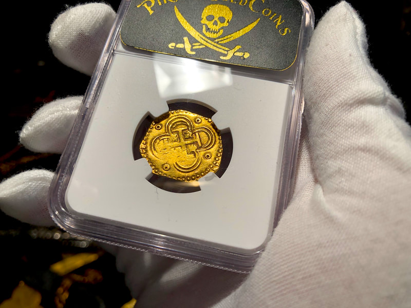 Spain 2 Escudos 1590 "Dated" NGC 40 7