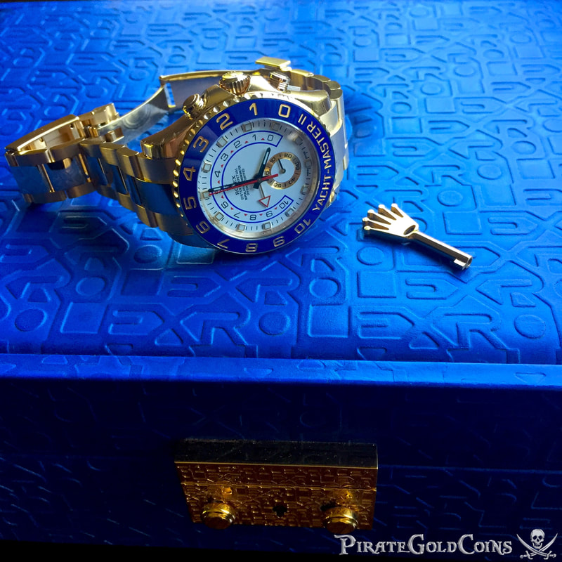 Rolex Yacht Master II Solid Gold 9