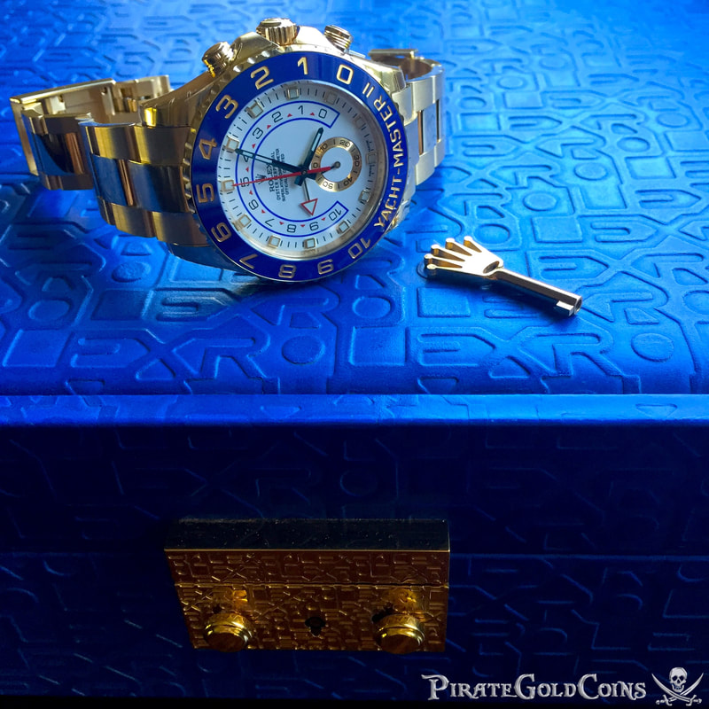 Rolex Yacht Master II Solid Gold 12