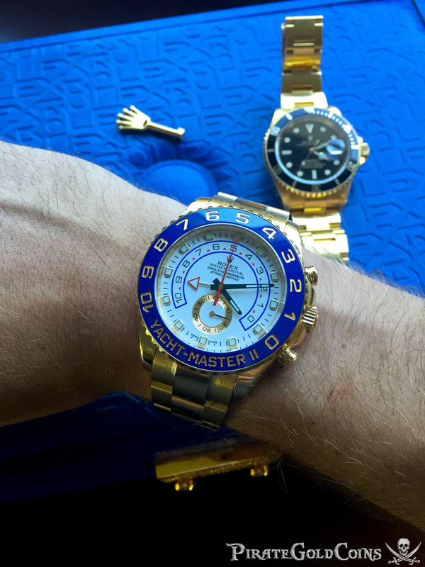 Rolex Yacht Master II Solid Gold 2