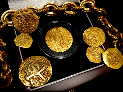 Peru  8 Escudos  1747  "La Luz Shipwreck Era" 9