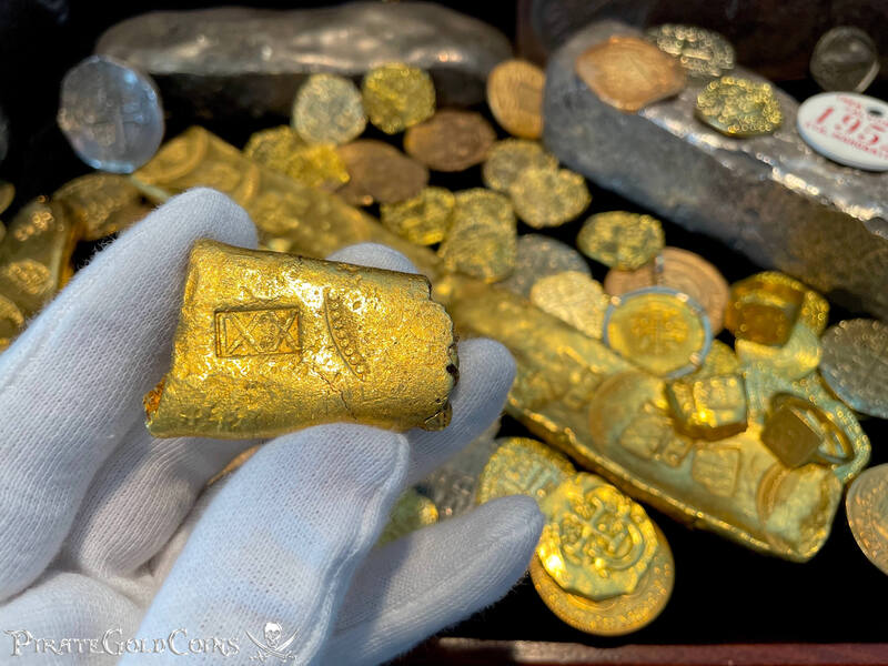 Atocha 1622 Shipwreck Gold Bar 143 grams  40