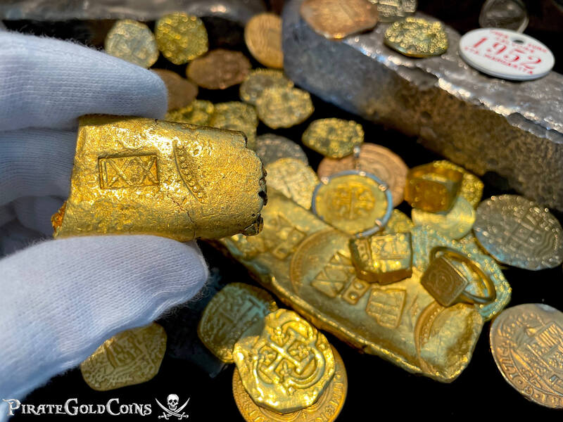 Atocha 1622 Shipwreck Gold Bar 143 grams  41