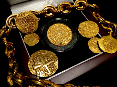 Peru  8 Escudos  1747  "La Luz Shipwreck Era" 10