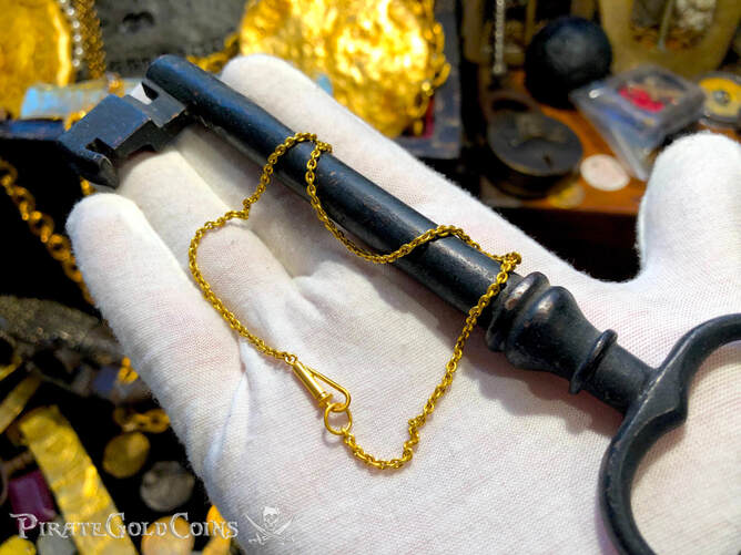Atocha/ Santa Margarita Gold Chain 183 Links 25cm 1622 Shipwreck Treasure