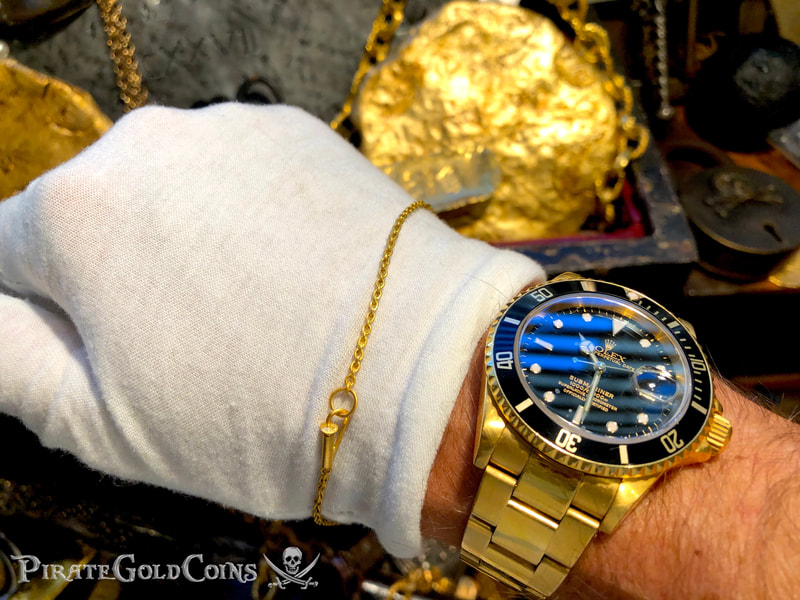 Atocha/ Santa Margarita Gold Chain 183 Links 25cm 1622 Shipwreck Treasure 7