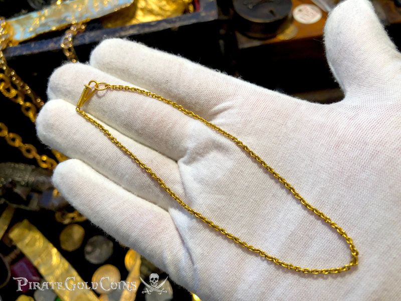 Atocha/ Santa Margarita Gold Chain 183 Links 25cm 1622 Shipwreck Treasure 4