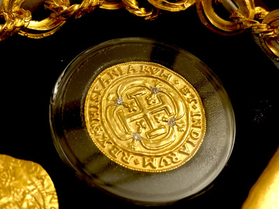 Mexico  "Royal with Diamonds"  1715 Plate Fleet Shipwreck 12