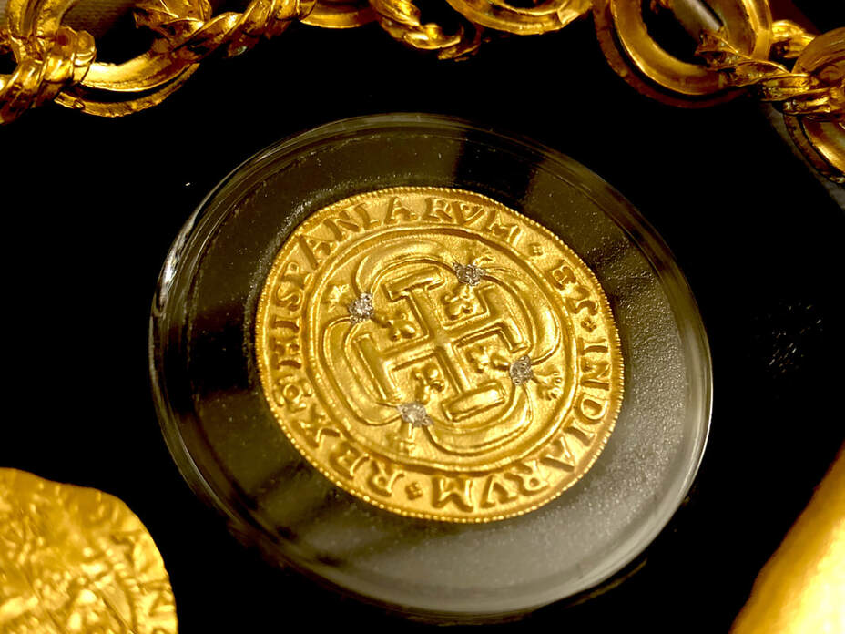 Mexico  "Royal with Diamonds"  1715 Plate Fleet Shipwreck