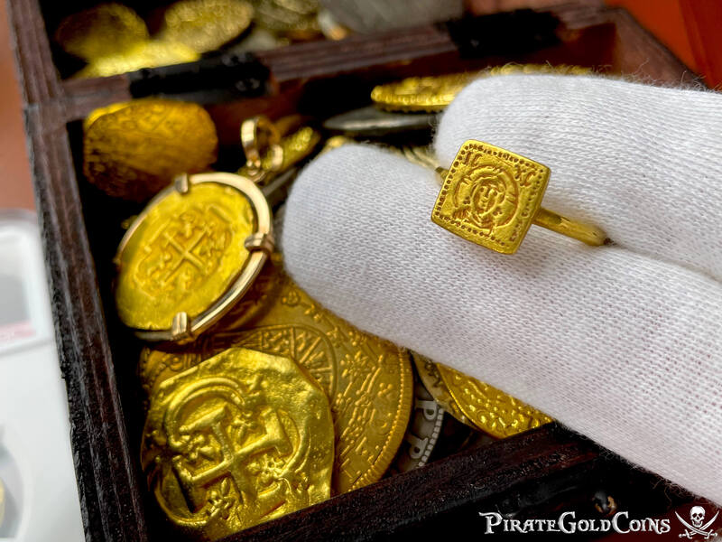 Byzantine Empire "Jesus Christ" 6-7th Century AD Gold Ring 24