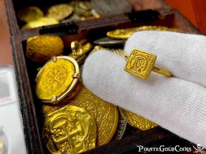 Byzantine Empire "Jesus Christ" 6-7th Century AD Gold Ring