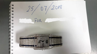 Piaget Wrist Watch: Originally Purchased for 4.2 Mil Euro 612 Diamonds 3