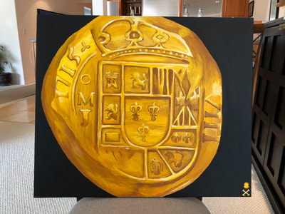 Treasure Paintings by JR Bissell: Mexico 1715 | JR Bissell 20