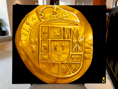 Treasure Paintings by JR Bissell: Mexico 1715 | JR Bissell 21