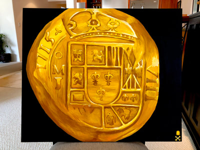 Treasure Paintings by JR Bissell: Mexico 1715 | JR Bissell 24