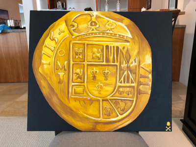 Treasure Paintings by JR Bissell: Mexico 1715 | JR Bissell 23