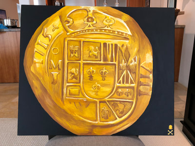 Treasure Paintings by JR Bissell: Mexico 1715 | JR Bissell 25