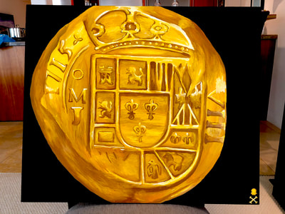 Treasure Paintings by JR Bissell: Mexico 1715 | JR Bissell 27