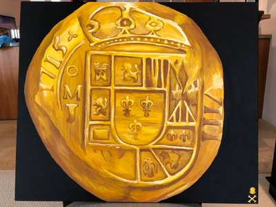 Treasure Paintings by JR Bissell: Mexico 1715 | JR Bissell 29