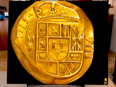 Treasure Paintings by JR Bissell: Mexico 1715 | JR Bissell 30