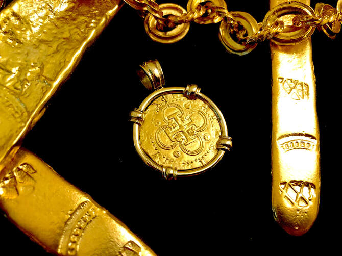 Spanish Gold Shipwreck Coin Jewelry 33