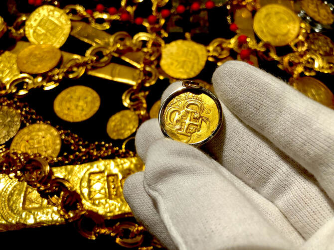 Spanish Gold Shipwreck Coin Jewelry 31