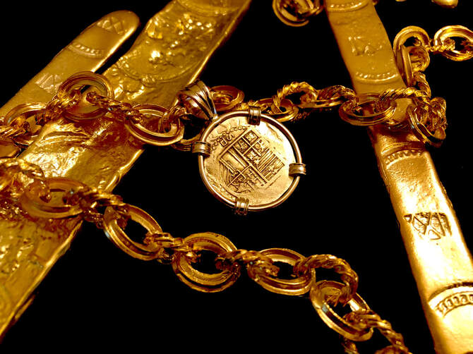 Spanish Gold Shipwreck Coin Jewelry 39