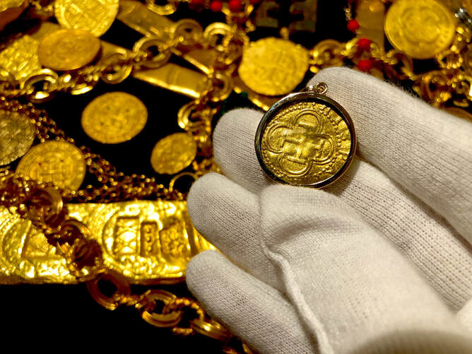 Spanish Gold Shipwreck Coin Jewelry 15