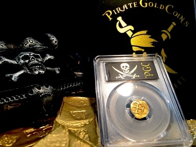 ​Spain  1 Escudo 1556-98  "Visible SB"   Gold Doubloon Coin  PCGS 35 8