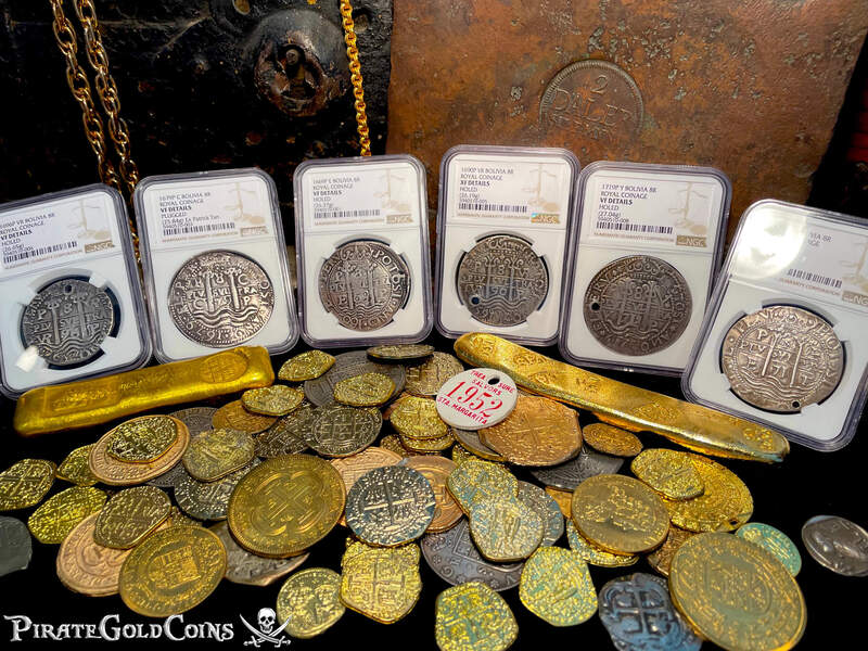 Bolivia 8 Reales 1669 "Royal - Triple Dated" NGC VF 4