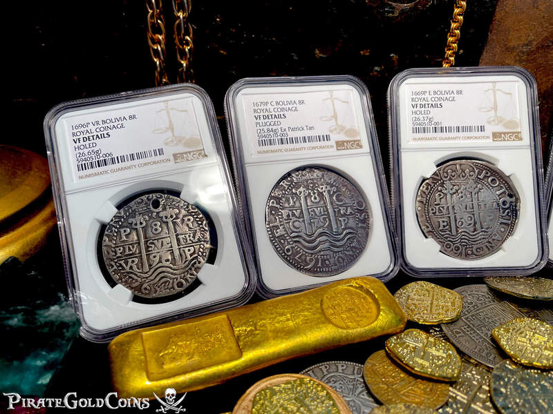 Bolivia 8 Reales 1696 "Royal Coinage ~ Finest & Only 1!" NGC VF 8