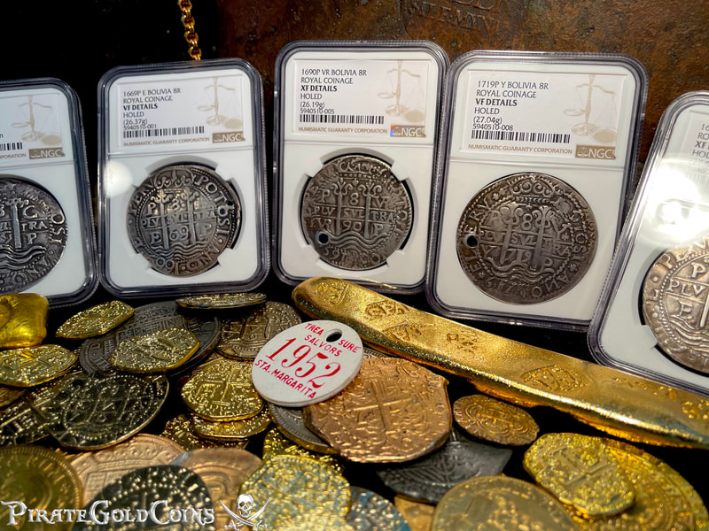 Bolivia 8 Reales 1690 "Royal Coinage" NGC XF 9