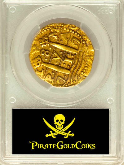 Peru 8 Escudos 1717 NGC 50 Finest of Only 1 Known 4
