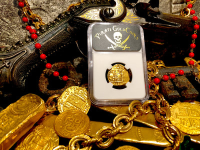 Spain 2 Escudo 1617 "Full Date" NGC 50 Pirate Gold Coins Treasure 14