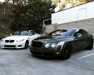 Pirate Bentley Continental GT — Custom Upgraded Rims & Headrests 15