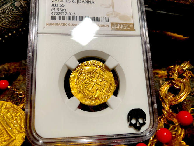 Spain 1 Escudo 1516-56's 34