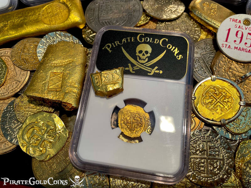 Mexico 1 Escudo 1712-13 "From 1715 Fleet Shipwreck" NGC 63 10