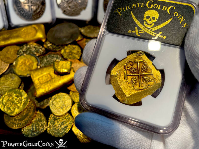 Mexico 8 Escudos 1711-12 "From 1715 Fleet Shipwreck" NGC 63 15